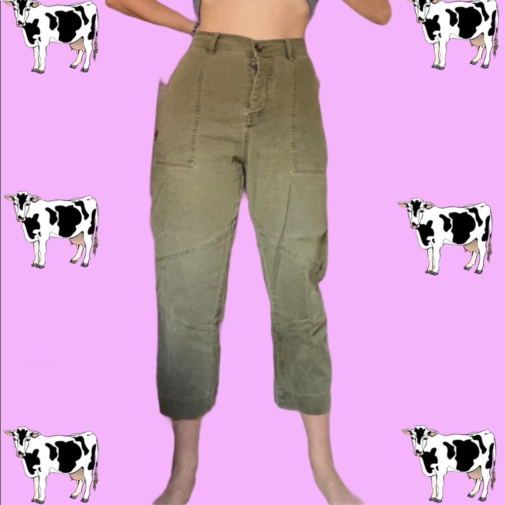 😍BOGO Army Green Cargo Pants